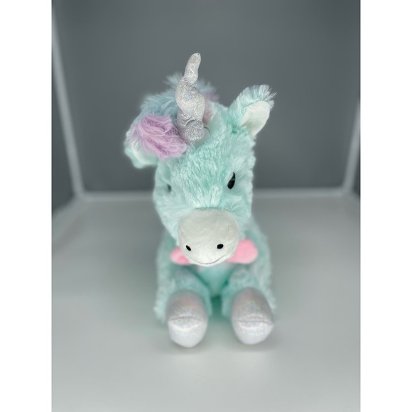 FAO Schwarz 15" Pink Unicorn Plush Stuffed Anima with LED Lights & Sungs - Picture 2 of 16